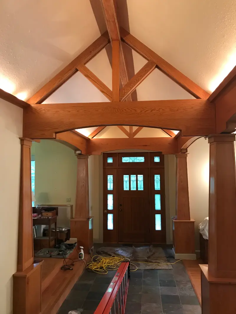 A Painter Hotline crew working on a Colorado exterior