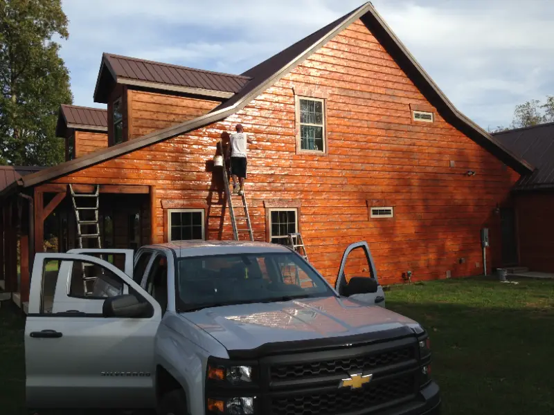 Specialty coatings crew at work in Colorado