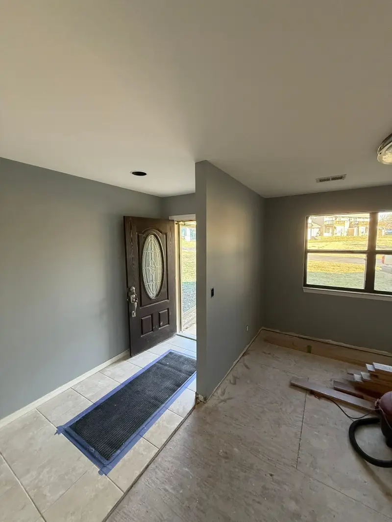 A Painter Hotline project closeout with the homeowner